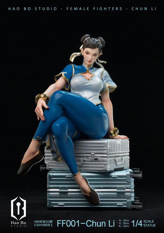 [Warehouse in Stock] HAO BO Studio - Statue - Street Fighter II: The World Warrior Chun-Li 2.0