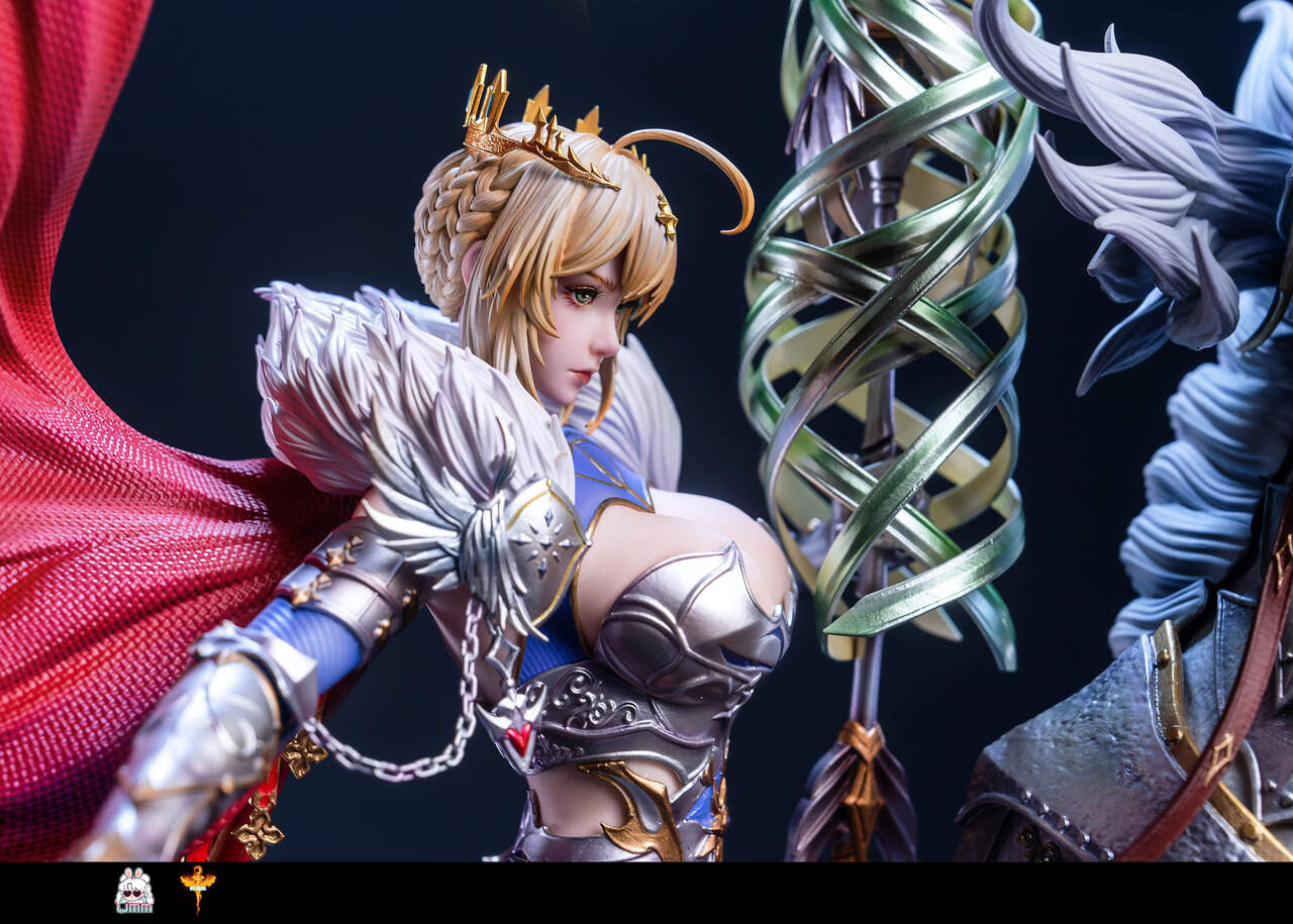 [Pre-Order] UMM Studio - Statue - Fate - White Lancer Resonant Black Lancer Resonant Saber Artoria Pendragon Twin Lancers Resonance