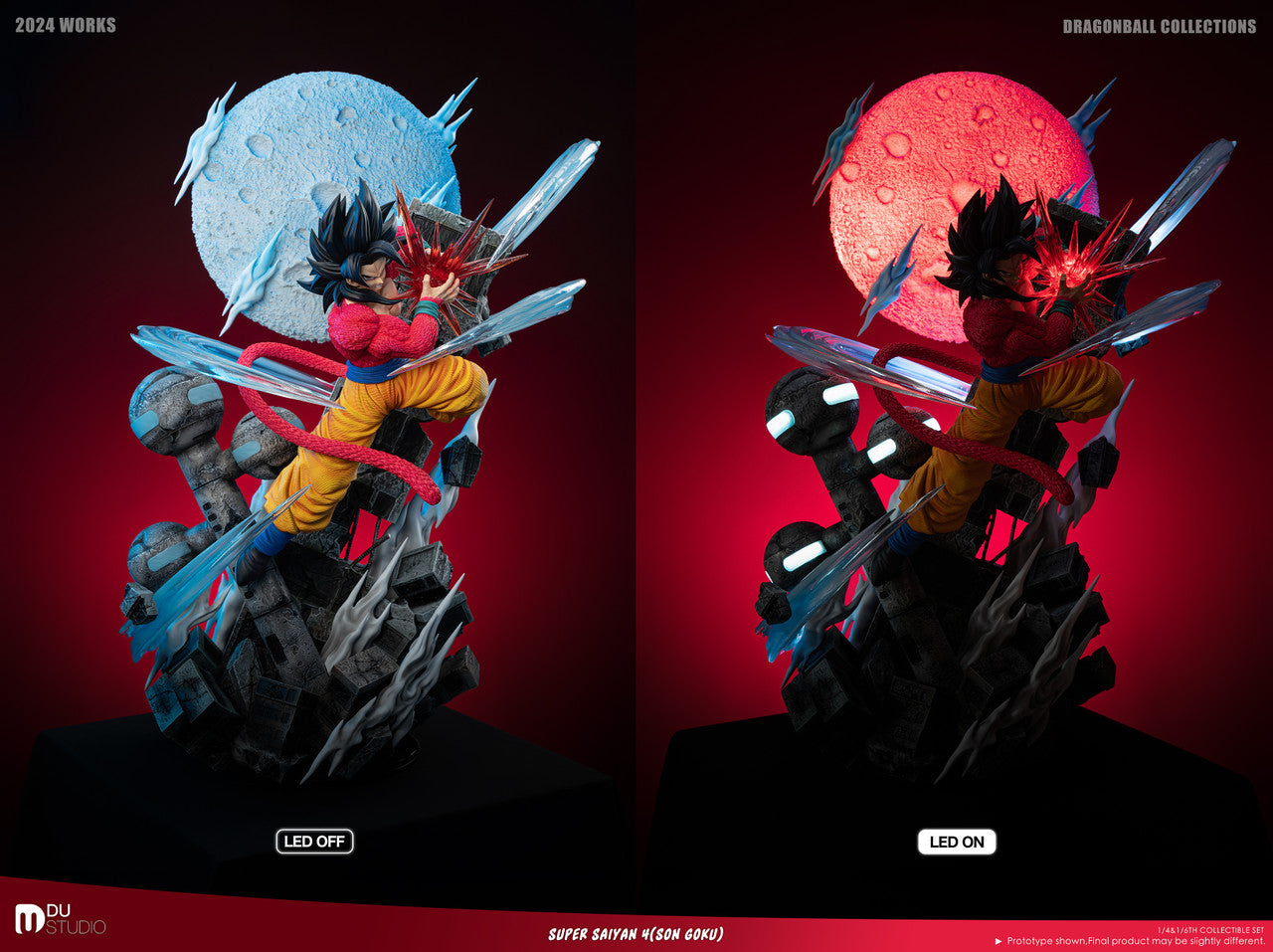 [Pre-Order] DU Studio - Statue - Dragon Ball GT - SS4 Goku with LED