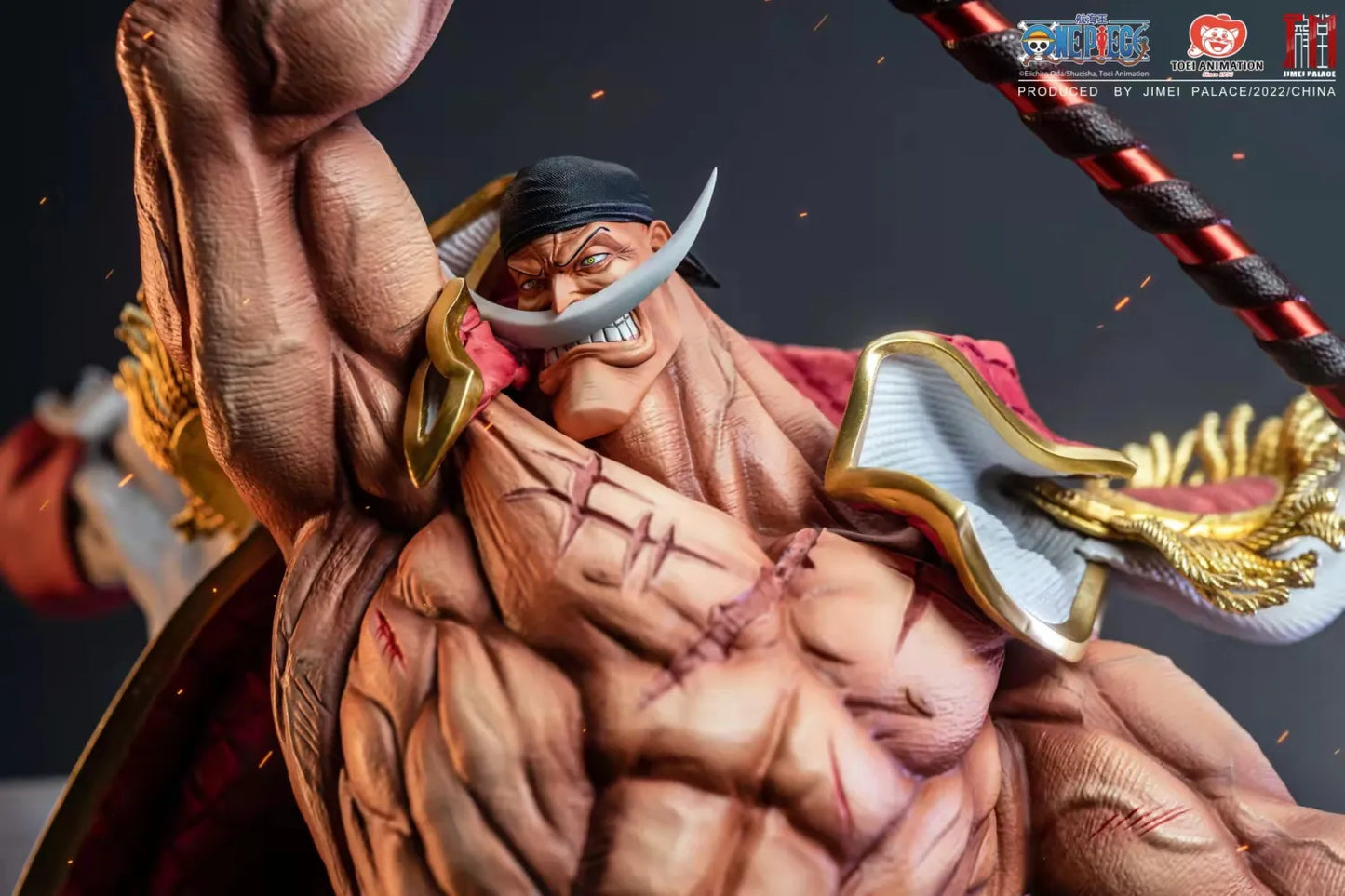 [Warehouse in Stock] JIMEI PALACE Studio - Statue - One Piece - Edward Newgate (Licensed) (Displayed)