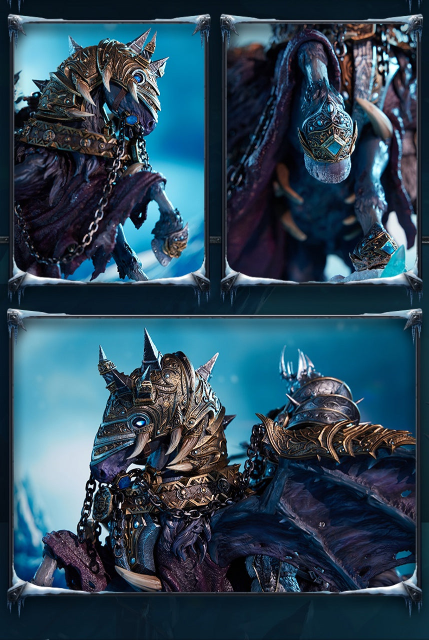 [Pre-Order] BLIZZARD ENTERTAINMENT - Statue - World of Warcraft - Lich King & Invincible Statue BLZ009 (Licensed)