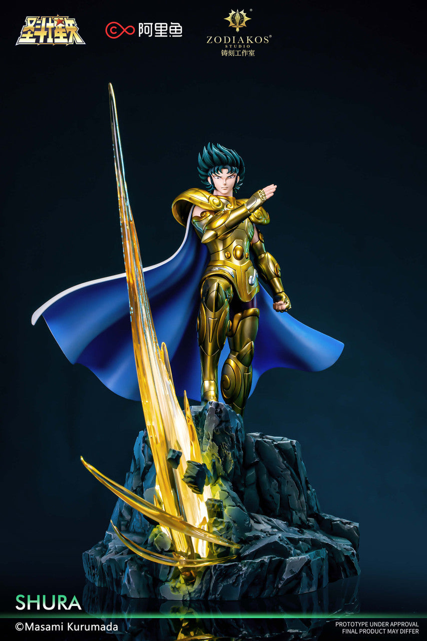 [Pre-Order Closed] Zodiakos Studio - Statue - Saint Seiya - Gold Saint-Shura (Licensed)