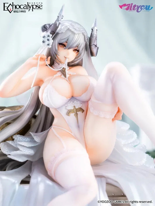 [Warehouse in Stock] Mityou - PVC - Original - Echocalypse White Wedding Dress Lilith (Licensed)