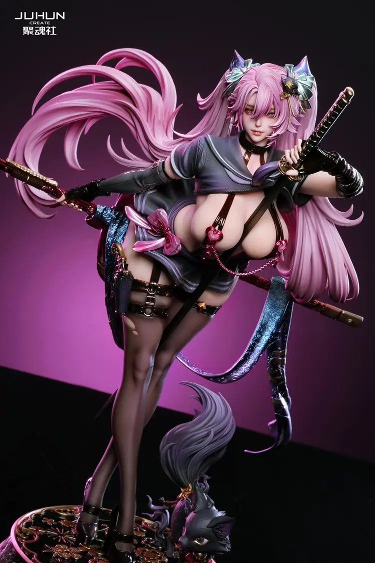 [Pre-Order] JuHun Create Studio - Statue - Original - Demon Slaying Girl Aya 1/4 Statue (Licensed)