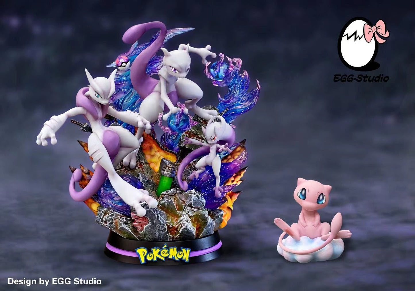 [In stock] EGG Studio - Statue - Pokémon -Mewtwo XY Evolution Series