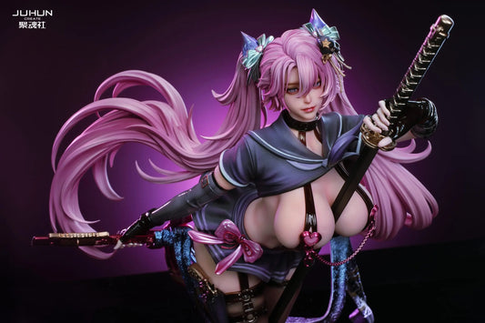 [Pre-Order] JuHun Create Studio - Statue - Original - Demon Slaying Girl Aya 1/4 Statue (Licensed)