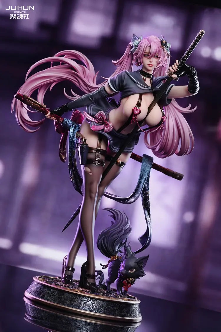 [Pre-Order] JuHun Create Studio - Statue - Original - Demon Slaying Girl Aya 1/4 Statue (Licensed)