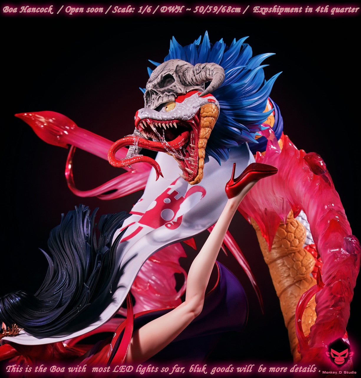 [Pre-Order] Monkey.D Studio - Statue - One Piece - The Pirate Empress Boa Hancock