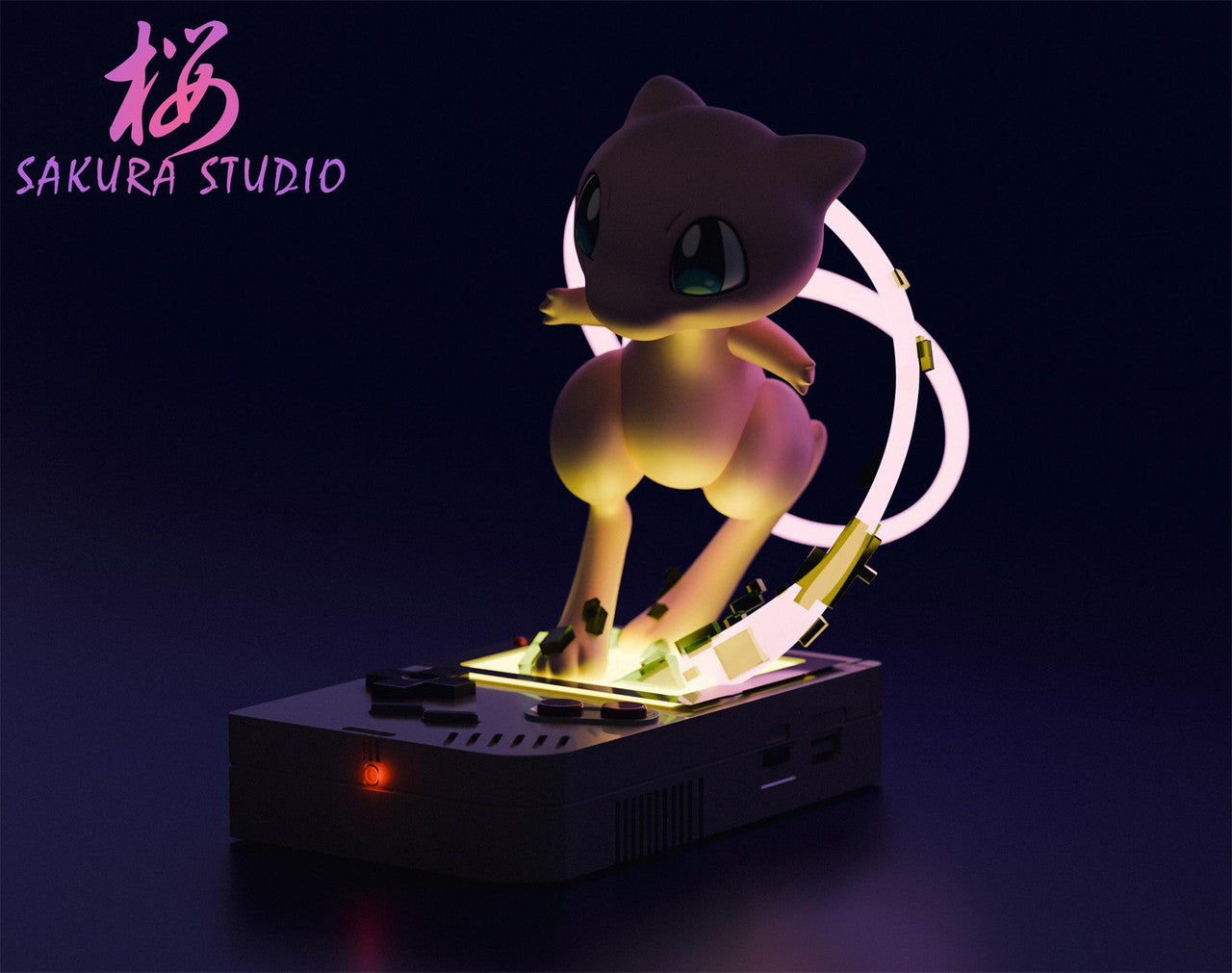 [Pre-Order] Sakura Studio - Statue - Pokémon - Mew with LED