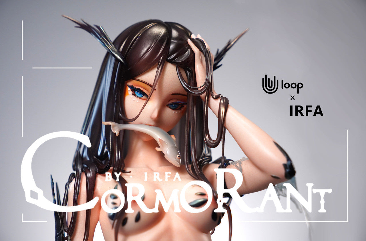 [Warehouse in Stock] U-loop Studio & Fairy Bean Studio - Statue - Original - Cormorant (Licensed)