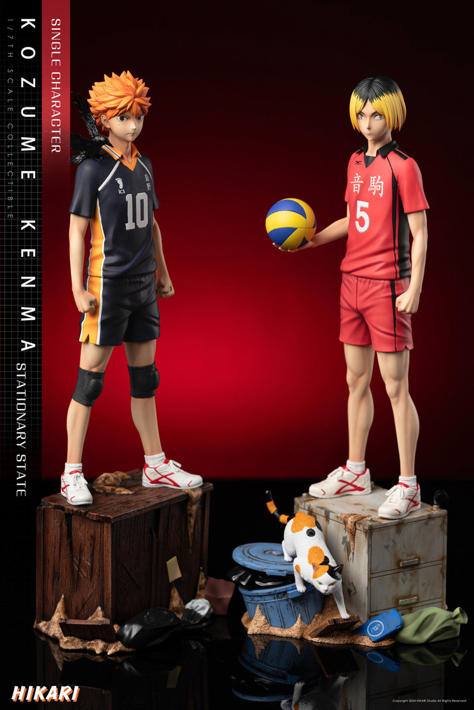 [Warehouse in Stock] HIKARI Studio - Statue - Haikyuu!! - Volleyball boys Kenma Kozume