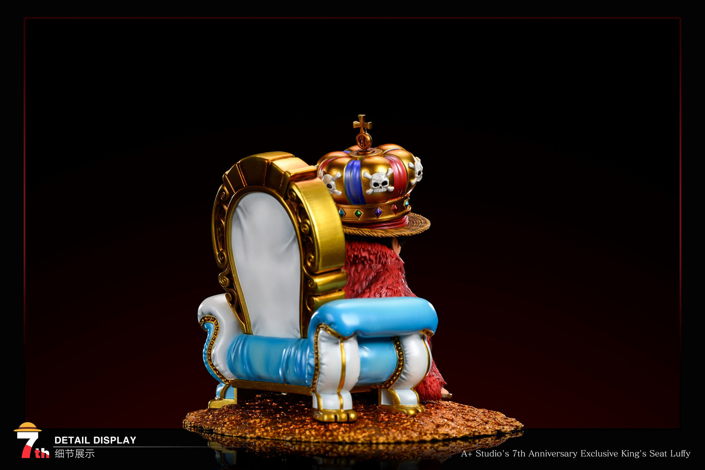 [In stock] A+ Studio - Statue - One Piece - 7th Anniversary Commemorative Edition Throne Luffy