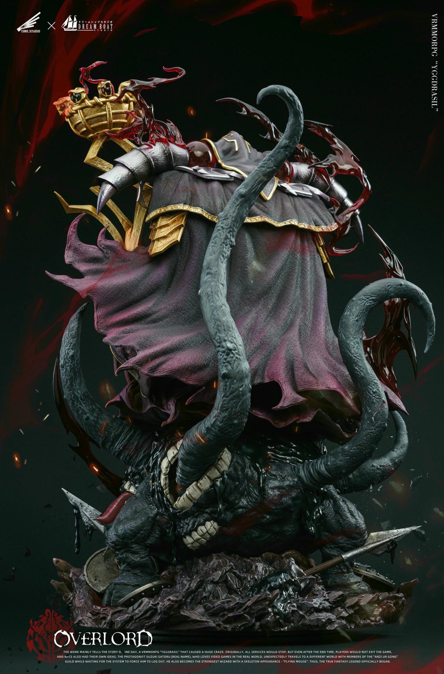 [Pre-Order Closed] Dream Boat Studio & Time Studio - Statue - OVERLORD - Ainz Ooal Gown