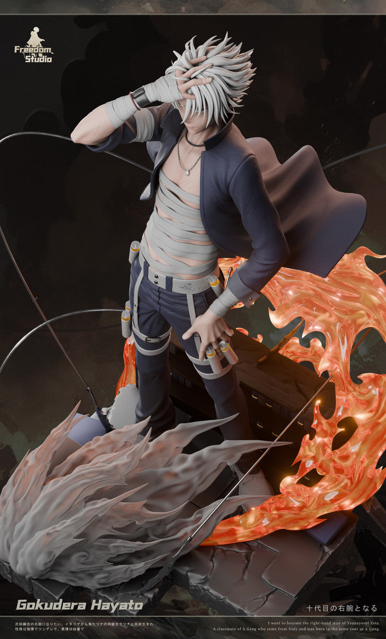 [Pre-Order] Freedom Studio - Statue - Katekyo Hitman Reborn - Gokudera Hayato