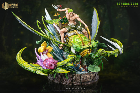 [Warehouse in Stock] Mo Jie Wu Du Studio - Statue - One Piece Strange Forest Adventure #5 Zoro & Scyther