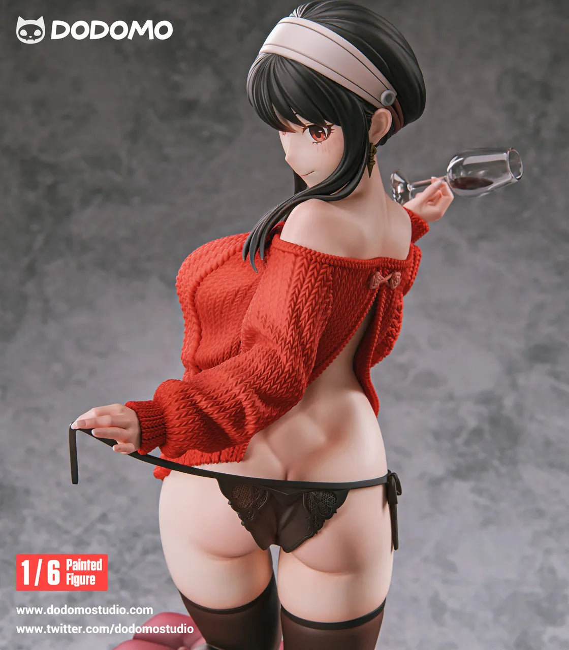 [Pre-Order closed] Dodomo Studio - Statue - Chainsaw Man - 1/6 Yor Forger Red Sweater EX ver.