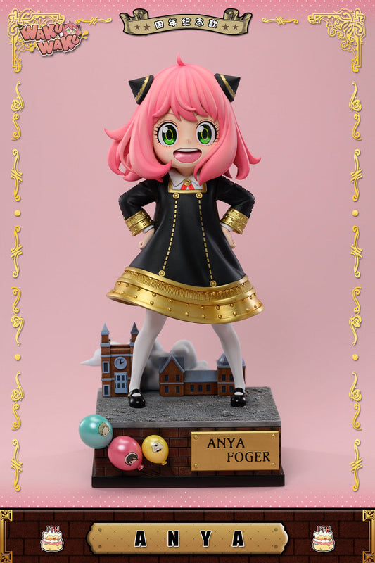 [Warehouse in Stock] WakuWaku Studio - Statue - Spy x Family - Anya Forger 1st Anniversary Special Edition
