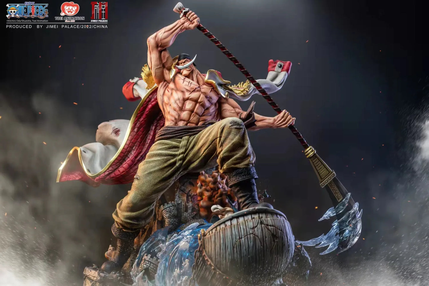 [Warehouse in Stock] JIMEI PALACE Studio - Statue - One Piece - Edward Newgate (Licensed) (Displayed)