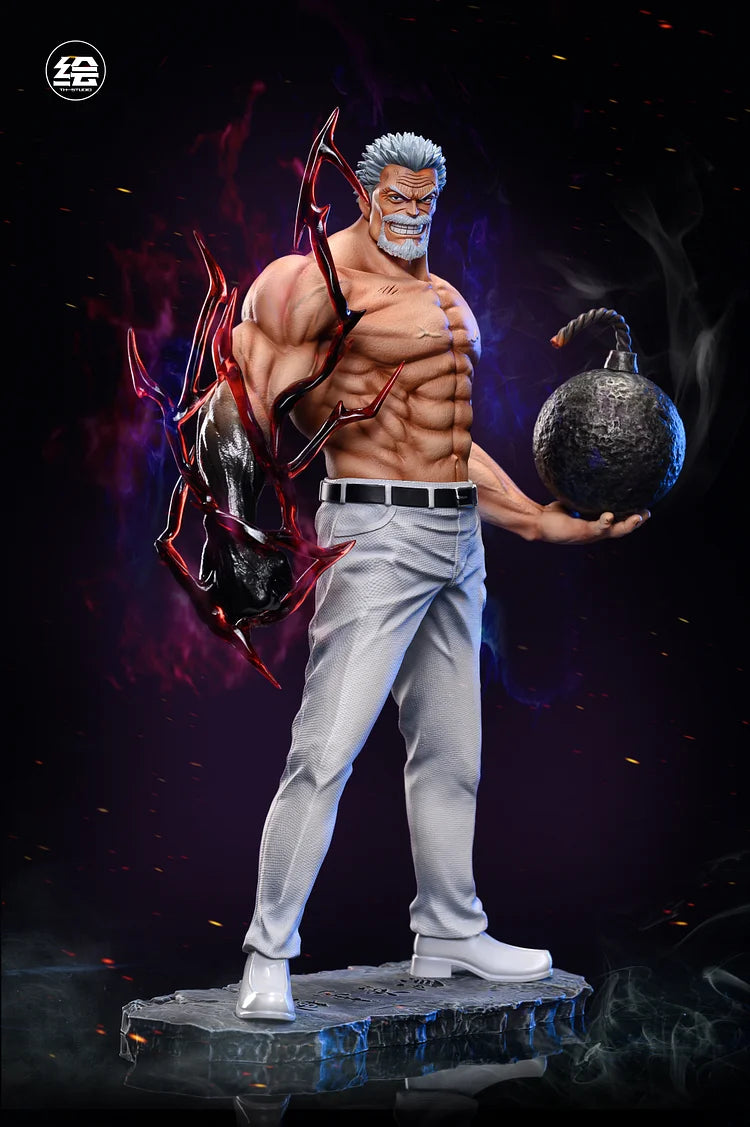 [US in Stock] T-H Studio - Statue - One Piece - Tekken Monkey D. Garp (Displayed)