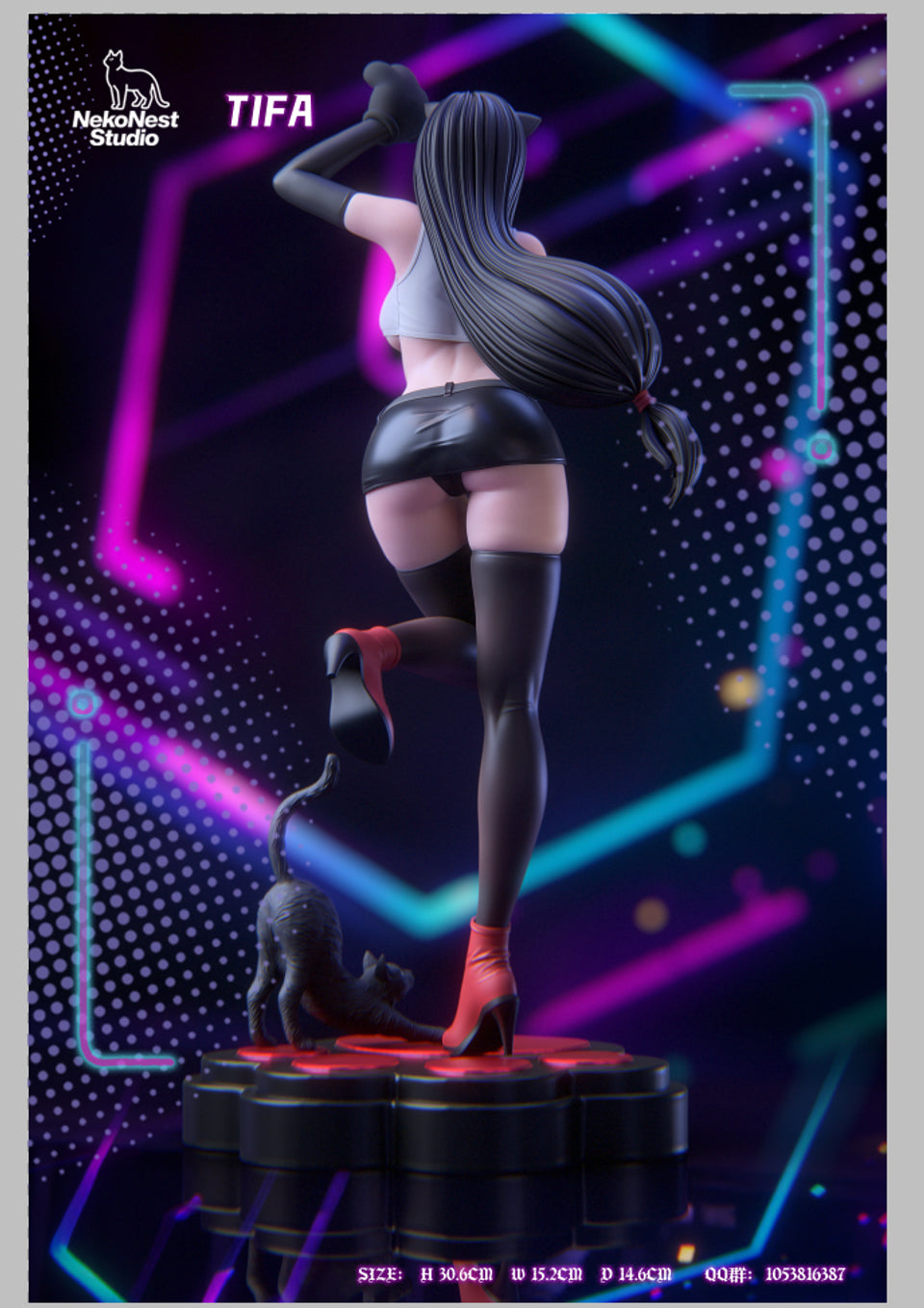 [Pre-Order] NekoNest Studio - Statue - Final Fantasy - Catwoman Tifa