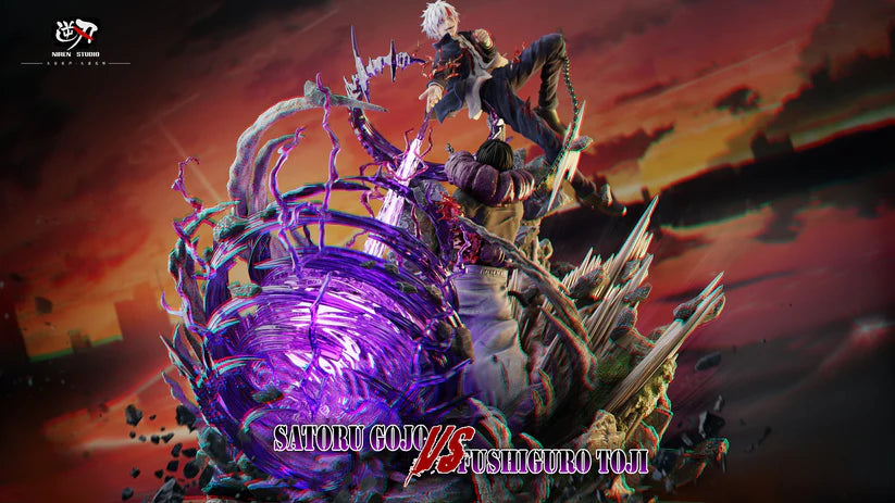 [China Stock] NIREN Studio - Statue - Jujutsu Kaisen - Satoru Gojo vs Fushiguro Toji