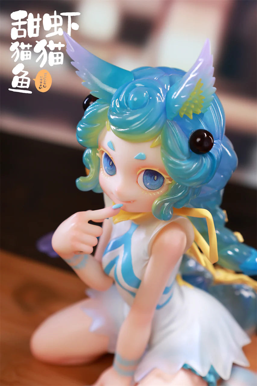[Pre-Order] WeArtDoing Studio - Statue - Original - Sweet Catfish-Coral Sea X Moonfin (Licensed)