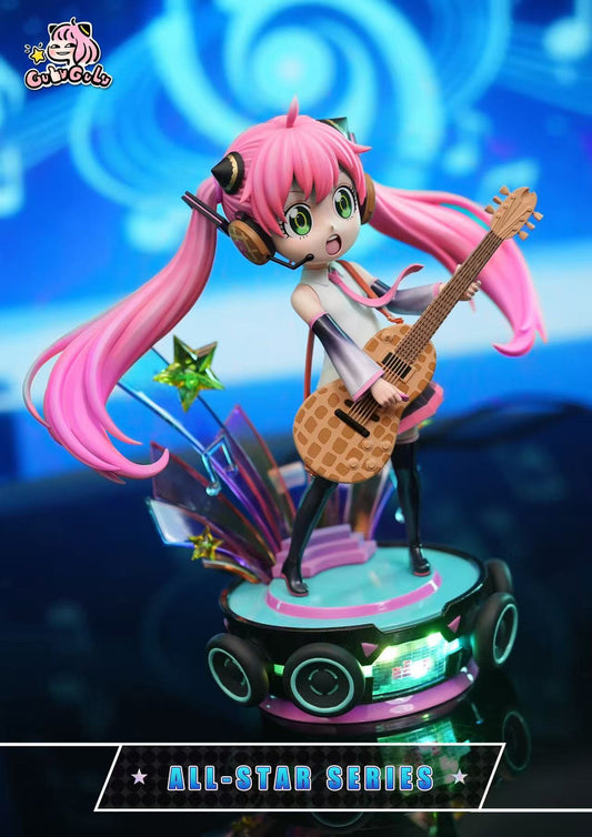 [Pre-Order Closed] GuluGulu Studio - Statue - Spy x Family - Anya Forger Cosplaying Hatsune Miku Guitar Girl