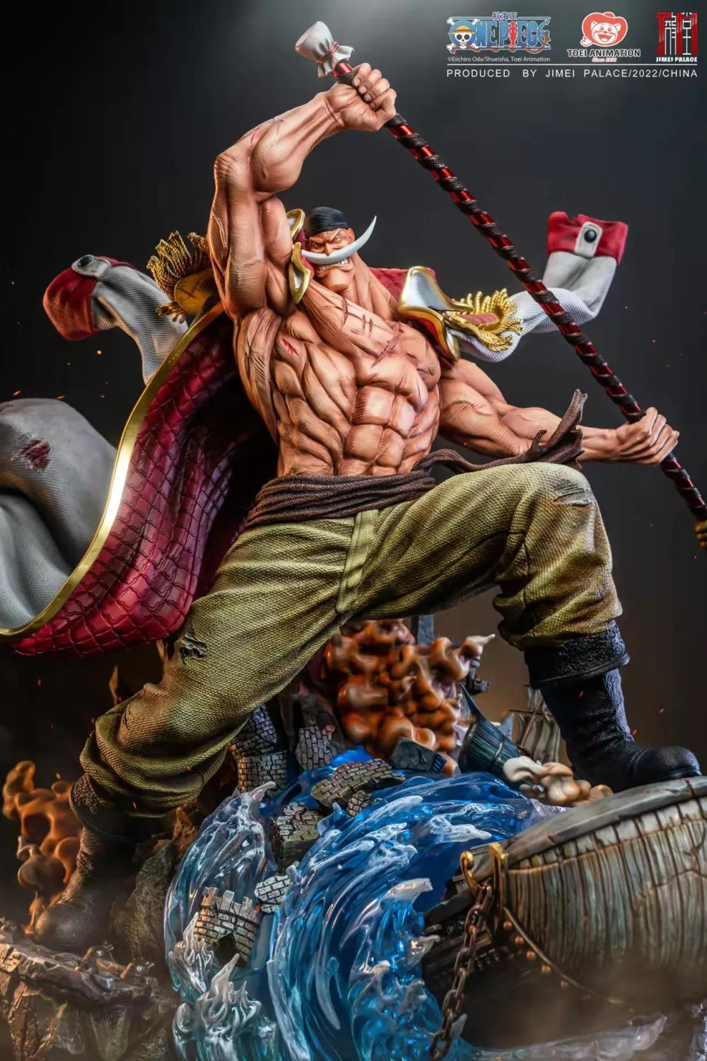 [Warehouse in Stock] JIMEI PALACE Studio - Statue - One Piece - Edward Newgate (Licensed) (Displayed)