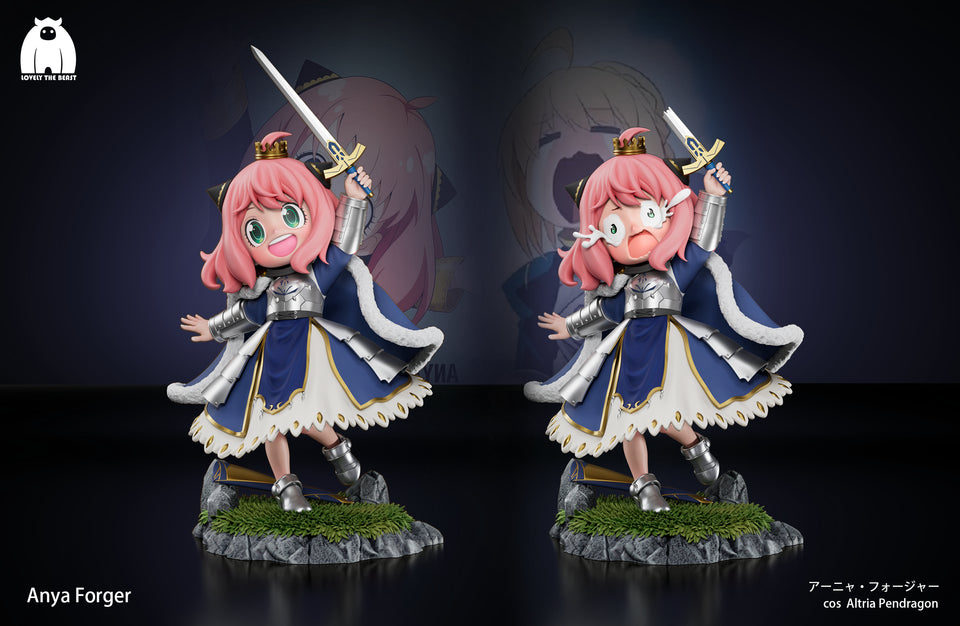 [Warehouse in Stock] Lovely The Beast Studio - Statue - Spy x Family - Anya cos Artria Pendragon