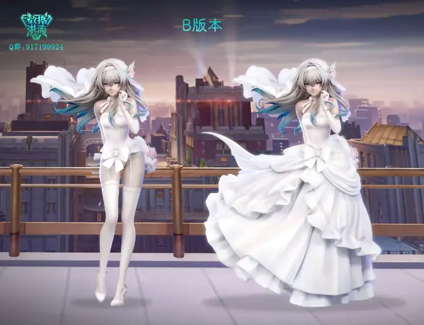 [Warehouse in Stock] Shu Ju Hong Liu Studio - Statue - Honkai: Star Rail - Wedding dress Firefly