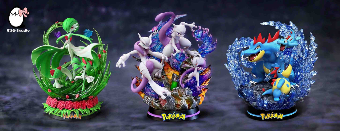 [In stock] EGG Studio - Statue - Pokémon -Mewtwo XY Evolution Series