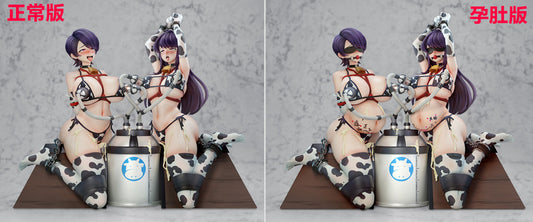 [Pre-Order] Meat Studio - Statue - The Komi Mother and Daughter Bound and Lactating on a Wooden Horse Komi Can't Communicate