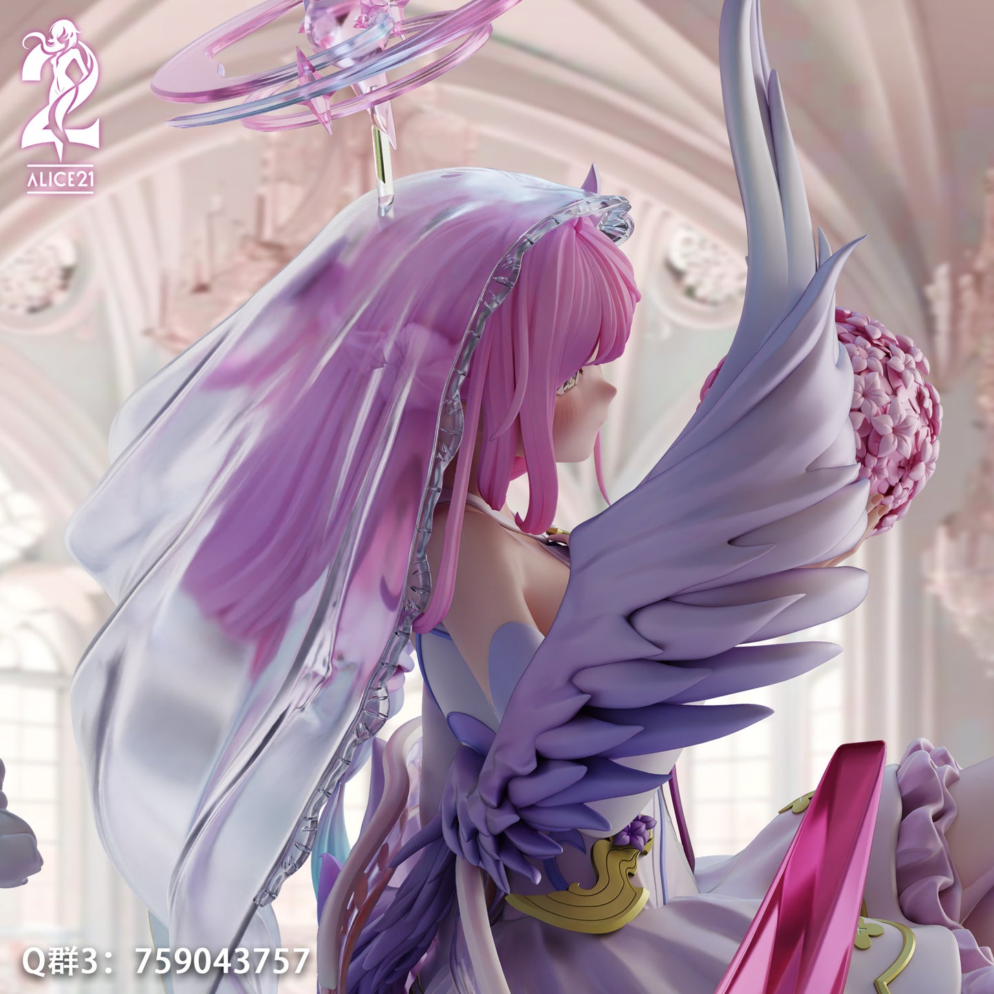 [Pre-Order Closed] Alice21 Studio - Statue - Blue Archive - Pure White Vow Series 49 Stellar Vow Mika