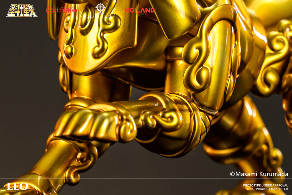 [Warehouse in Stock] Zodiakos Studio - Statue - Saint Seiya - Gold Saint Leo cloth (Licensed) (Copy)