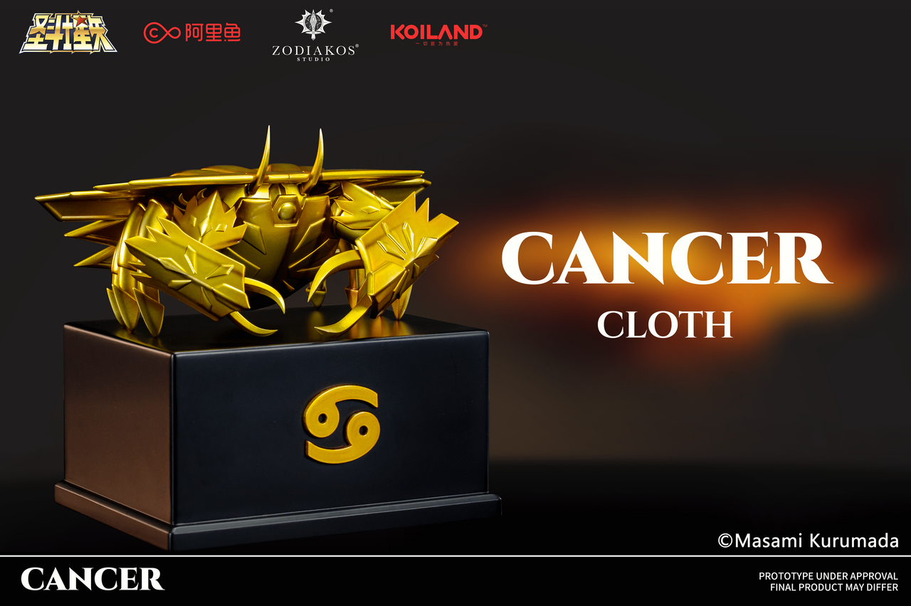 [Warehouse in Stock] Zodiakos Studio - Statue - Saint Seiya - Gold Saint Cancer cloth (Licensed)