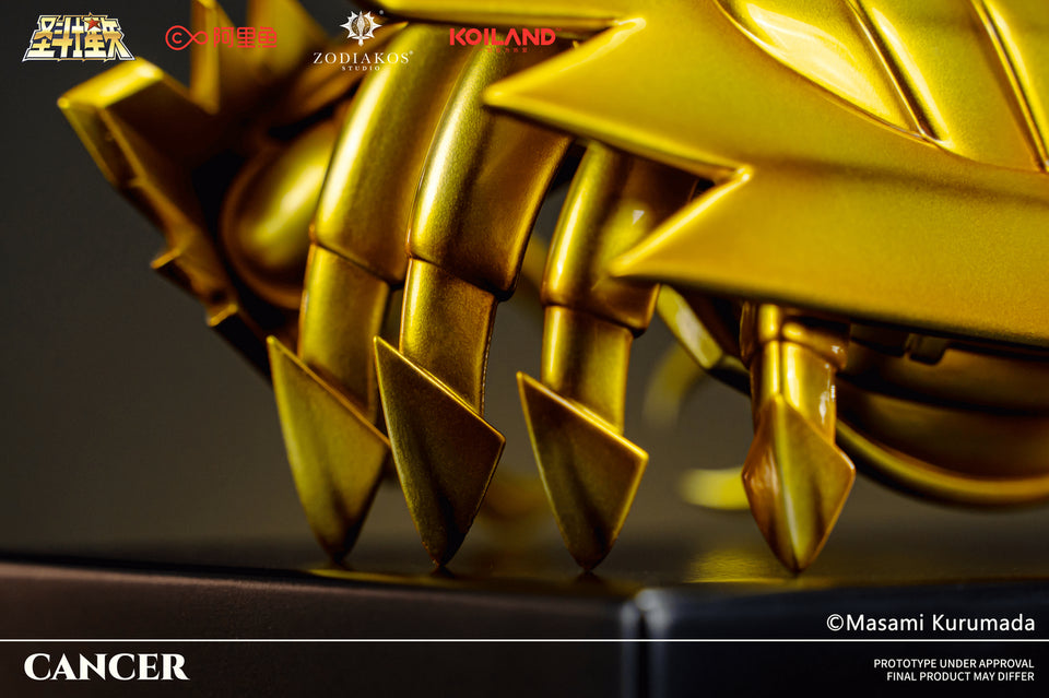[Warehouse in Stock] Zodiakos Studio - Statue - Saint Seiya - Gold Saint Cancer cloth (Licensed)