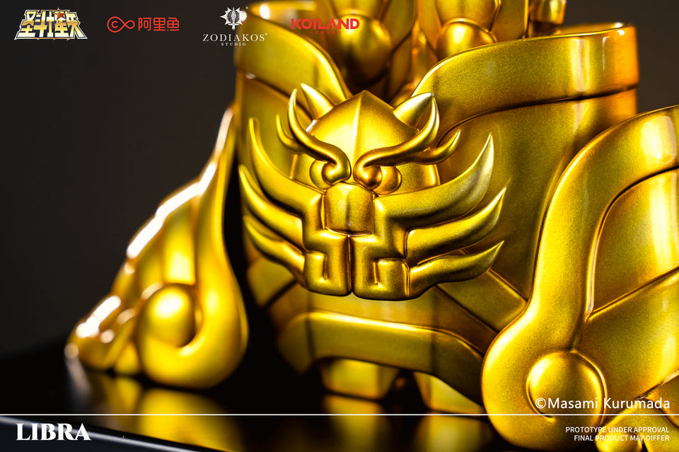 [Warehouse in Stock] Zodiakos Studio - Statue - Saint Seiya - Gold Saint Libra cloth (Licensed)