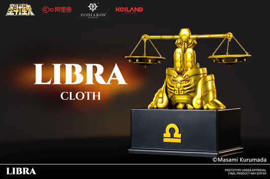 [Warehouse in Stock] Zodiakos Studio - Statue - Saint Seiya - Gold Saint Libra cloth (Licensed)