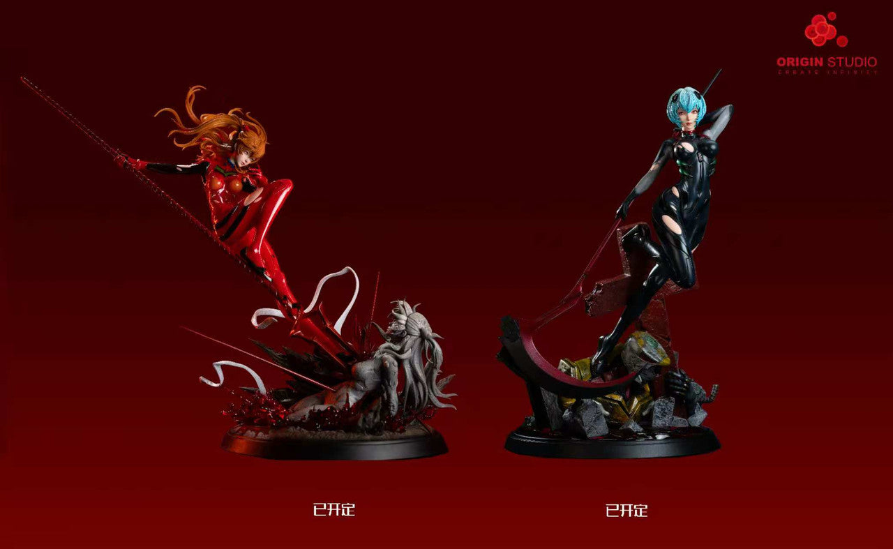 [Pre-Order] Origin Studio - Statue - Neon Genesis Evangelio - Black Combat Suit Ayanami Rei