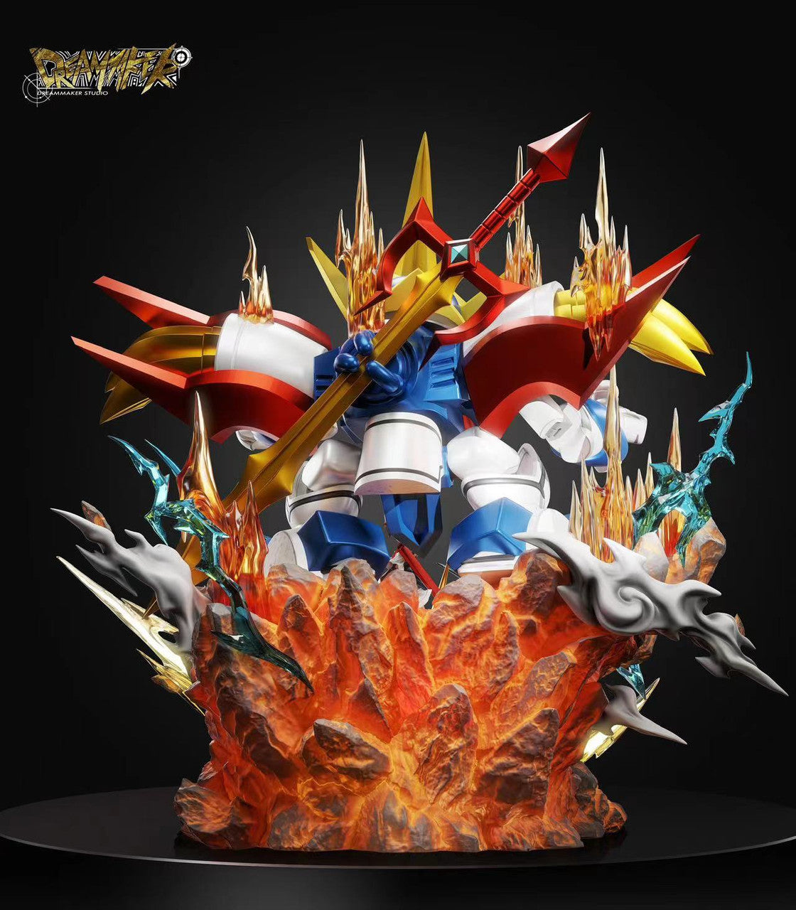 [Pre-Order Closed] Dream Maker Studio  - Statue - Mashin Hero Wataru - Ryujinmaru with LED