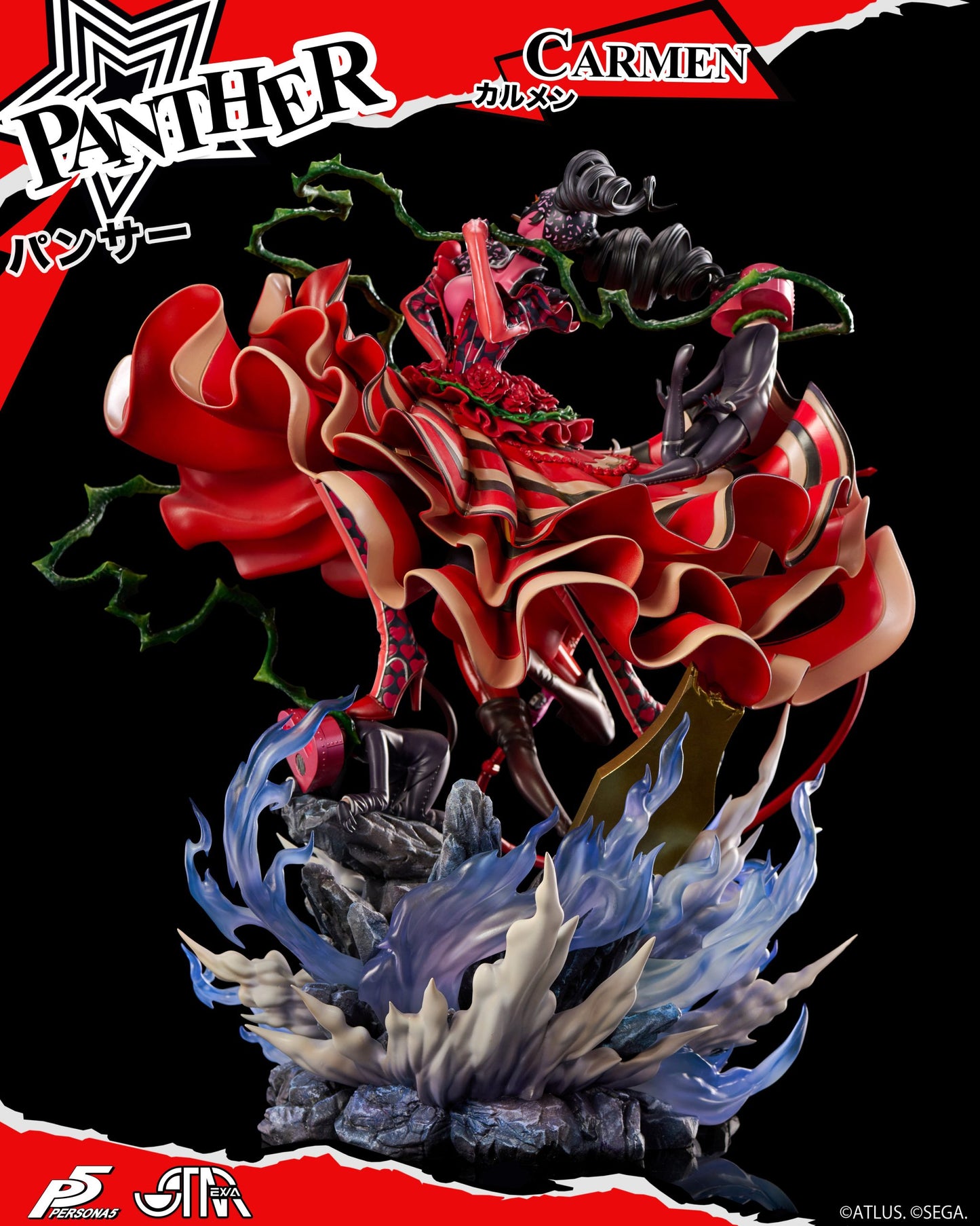 [Pre-Order] STAREXVA Studio - Statue - Persona 5 - PANTHER Ann Takamaki with Carmen (Licensed)