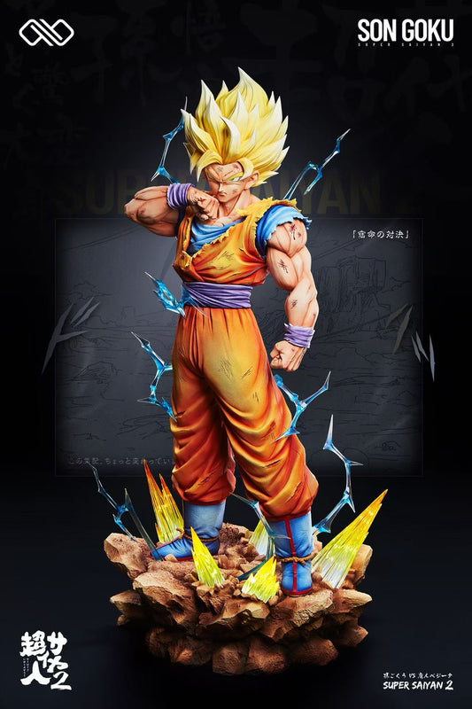 [Warehouse in Stock] Infinite Studio - Statue - Dragon Ball - Super Saiyan 2 Goku