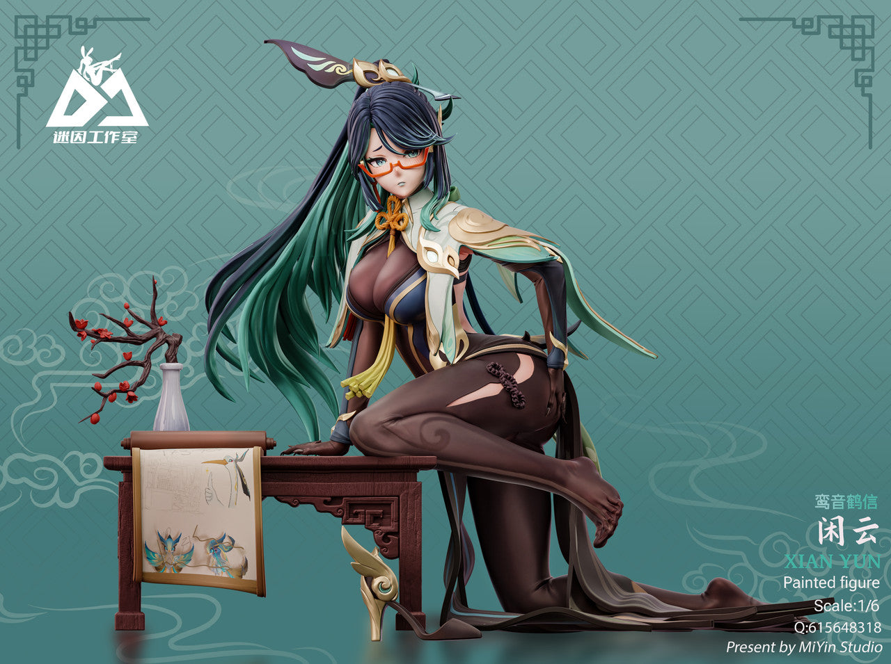 [Warehouse in Stock] Mi Yin Studio - Statue - Genshin Impact - Xianyun / Cloud Retainer