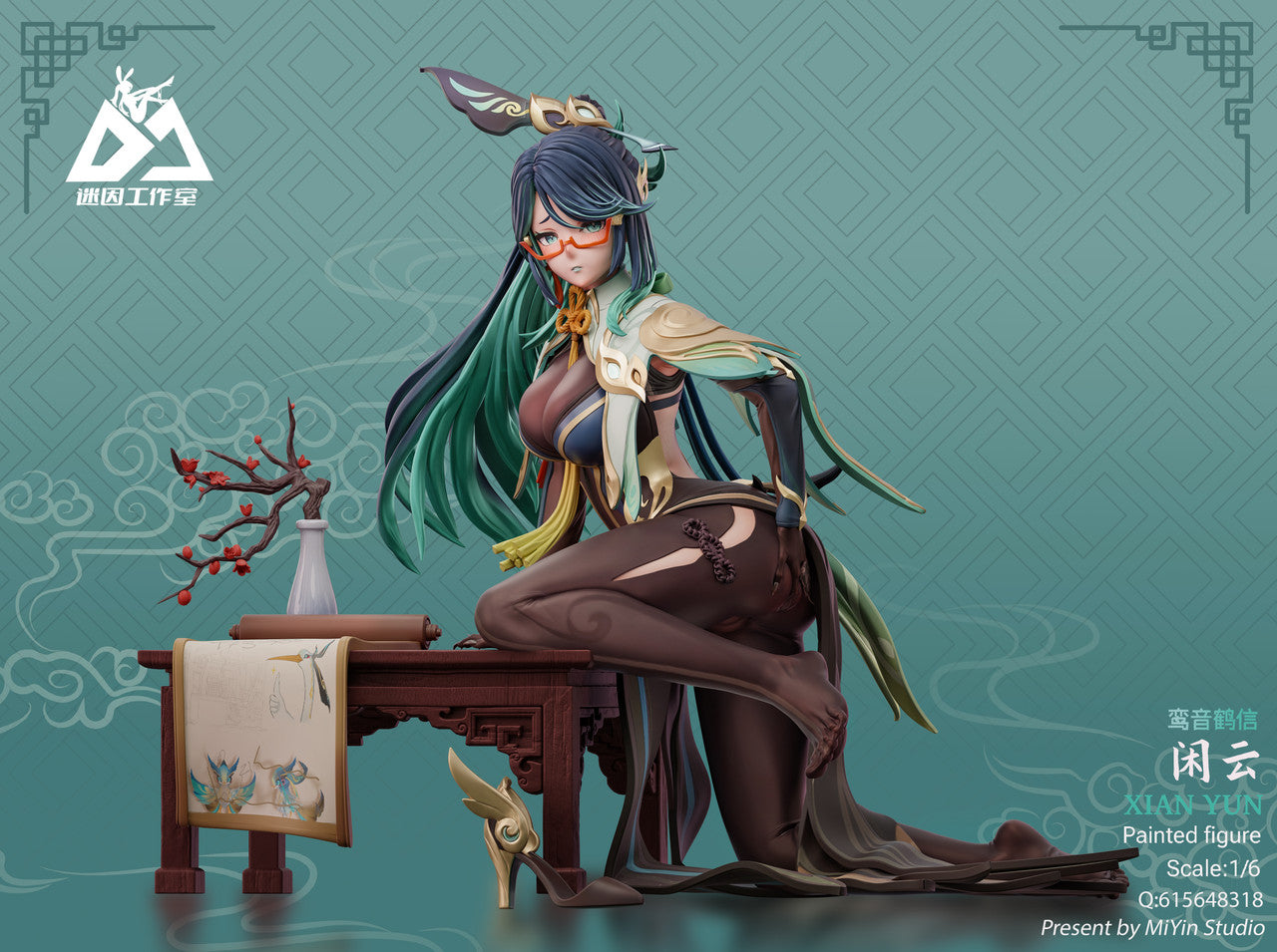 [Warehouse in Stock] Mi Yin Studio - Statue - Genshin Impact - Xianyun / Cloud Retainer