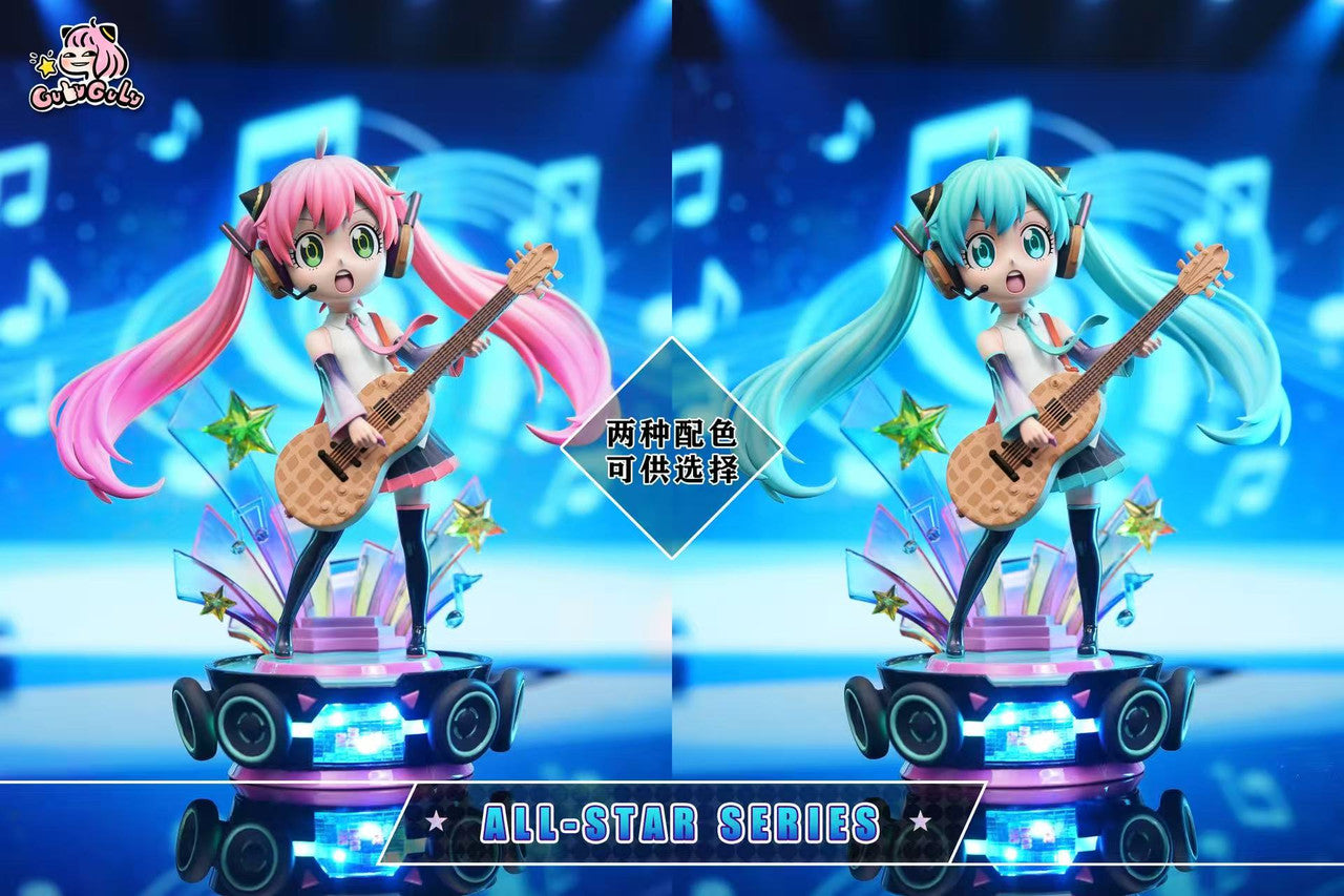 [Pre-Order Closed] GuluGulu Studio - Statue - Spy x Family - Anya Forger Cosplaying Hatsune Miku Guitar Girl