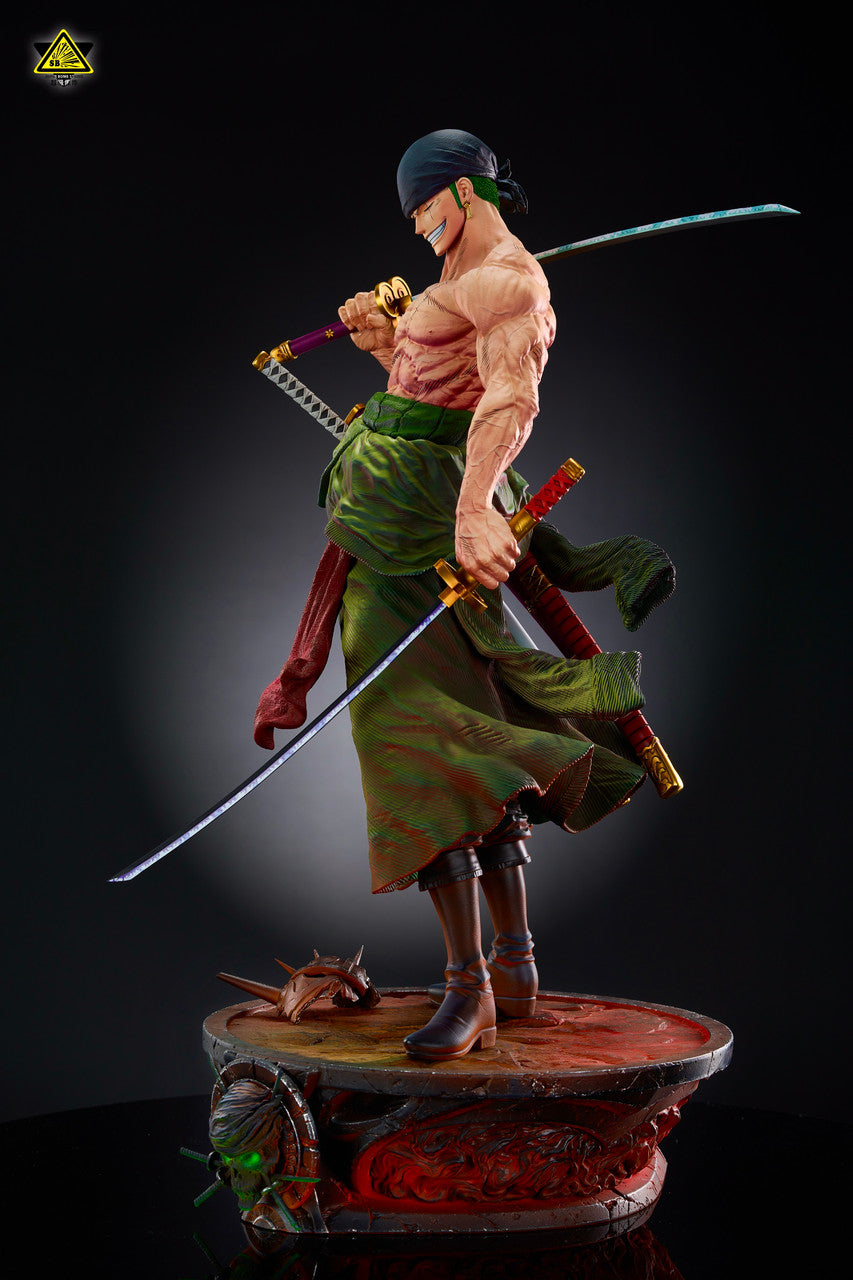 [Warehouse in Stock] Super Bomb Studio - Statue - One Piece Standing Roronoa Zoro
