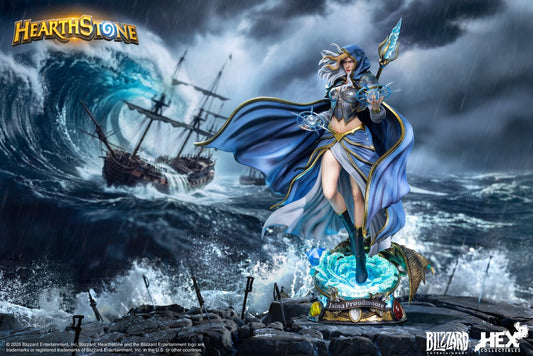 [Pre-Order Closed] HEX Collectibles & BLIZZARD ENTERTAINMENT - Statue - Hearthstone - Jaina Proudmoore with LED Licensed