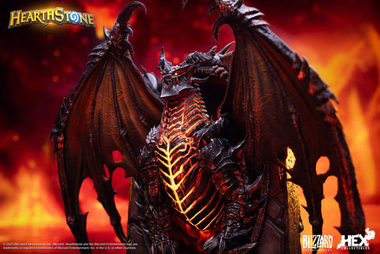 [Pre-Order Closed] HEX Collectibles & BLIZZARD ENTERTAINMENT - Statue - Deathwing card art statue HEXFRAME05 (Licensed)