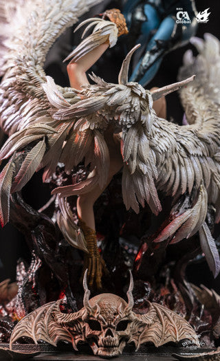 [Pre-Order Closed] HotCat Studio - Statue - DEVILMAN - Jun Fudo vs Ran Asuka (Licensed)