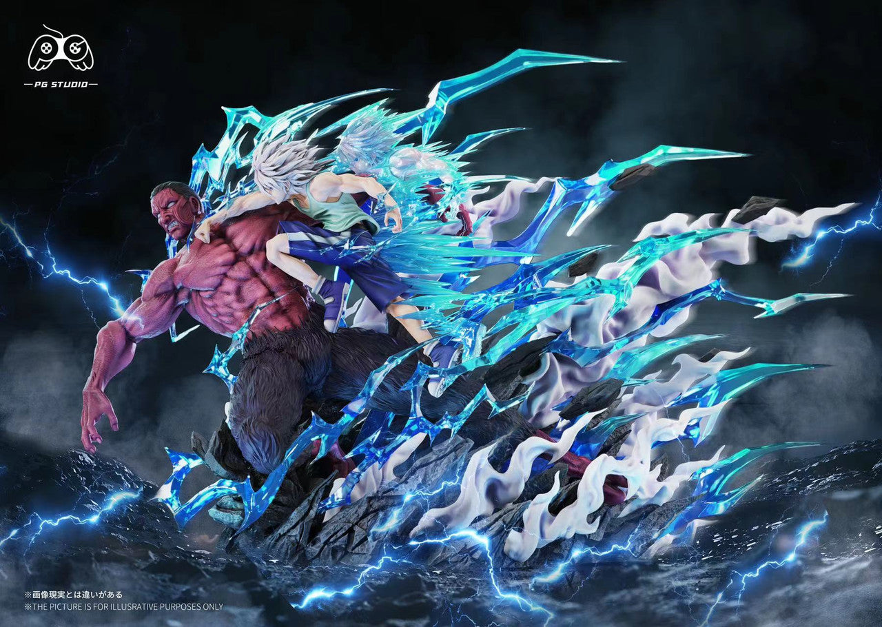[Warehouse in Stock] PG Studio - Statue - Hunter x Hunter Anniversary Edition Killua vs Menthuthuyoupi